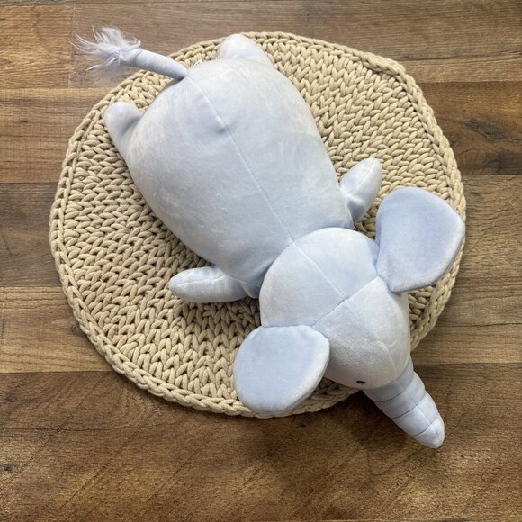 Pillowfort Blue Baby Elephant Weighted Plush 14" Sensory Stuffed Animal - Picture 2 of 6